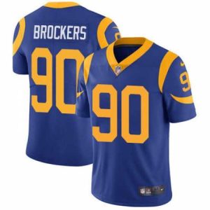 Marvelous Nike Rams #90 Michael Brockers Royal Blue Alternate Mens Stitched NFL Vapor Untouchable Limited Jersey