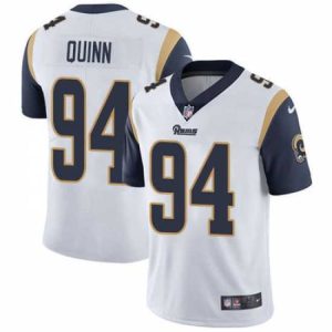 Exquisite Nike Rams #94 Robert Quinn White Mens Stitched NFL Vapor Untouchable Limited Jersey