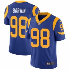 Exceptional Nike Rams #98 Connor Barwin Royal Blue Alternate Mens Stitched NFL Vapor Untouchable Limited Jersey
