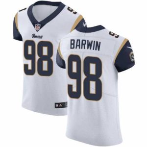 High quality Nike Rams #98 Connor Barwin White Mens Stitched NFL Vapor Untouchable Elite Jersey