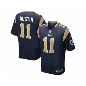 Superb Nike St. Louis Rams 11 Tavon Austin Blue Game NFL Jersey