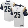 Nike St Louis Rams 25 T J McDonald White Mens Stitched NFL Elite Jersey 539286 21804 550X550