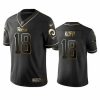 Rams 18 Cooper Kupp Black Men Stitched Football Limited Golden Edition Jersey 725092 21804 550X550