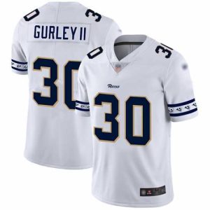Exceptional Rams 30 Todd Gurley II White Mens Stitched Football Limited Team Logo Fashion Jersey