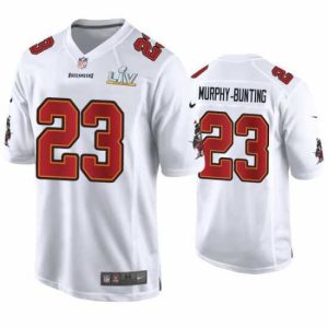 Gorgeous Sean Murphy Bunting Buccaneers White Super Bowl Lv Game Fashion Jersey