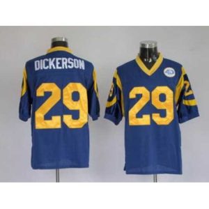 Finest St.Louis Rams 29 Eric Dickerson blue Throwback Jersey
