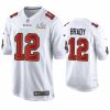 Tom Brady Buccaneers White Super Bowl Lv Game Fashion Jersey 779045 22760 550X550