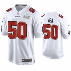 Premium Vita Vea Buccaneers White Super Bowl Lv Game Fashion Jersey
