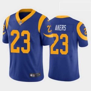 Premium cam akers los angeles rams royal vapor limited jersey