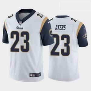 Superb cam akers los angeles rams white vapor limited jersey