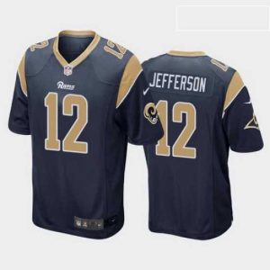 Superior van jefferson los angeles rams navy game jersey