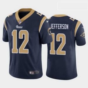 Gorgeous van jefferson los angeles rams navy vapor limited jersey