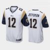 Outstanding van jefferson los angeles rams white game jersey 3 men van jefferson los angeles rams white game jersey 731718 21804 550X550
