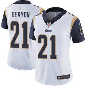 Marvelous Rams #21 Donte Deayon White Women's Stitched NFL Vapor Untouchable Limited Jersey