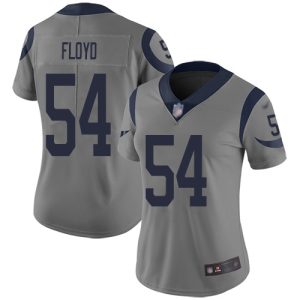 Premium Rams #54 Leonard Floyd Gray Women's Stitched NFL Limited Inverted Legend Jersey