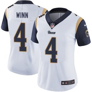 Superb Rams #4 Dresser Winn White Women's Stitched NFL Vapor Untouchable Limited Jersey