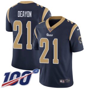 Marvelous Rams #21 Donte Deayon Navy Blue Team Color Youth Stitched NFL 100th Season Vapor Untouchable Limited Jersey