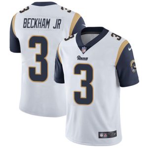High quality Rams #3 Odell Beckham Jr. White Youth Stitched NFL Vapor Untouchable Limited Jersey