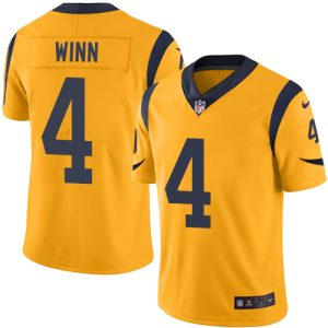 High quality Rams #4 Dresser Winn Gold Youth Stitched NFL Limited Rush Jersey