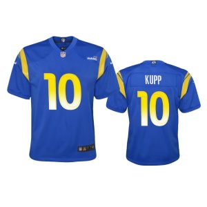 Premium Los Angeles Rams #10 Cooper Kupp Youth Game NFL Jersey - Royal