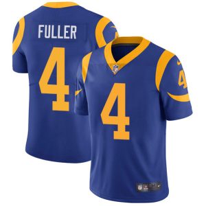 High quality Rams #4 Jordan Fuller Royal Blue Alternate Youth Stitched NFL Vapor Untouchable Limited Jersey
