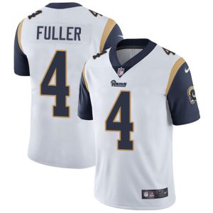 Marvelous Rams #4 Jordan Fuller White Men's Stitched NFL Vapor Untouchable Limited Jersey