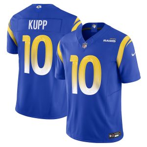 Superb Los Angeles Rams #10 Cooper Kupp Men's Royal Vapor F.U.S.E. Limited Jersey