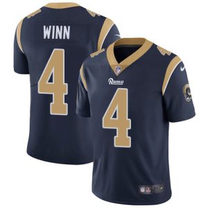 Exquisite Rams #4 Dresser Winn Navy Blue Team Color Men's Stitched NFL Vapor Untouchable Limited Jersey