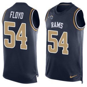 Superb Rams #54 Leonard Floyd Navy Blue Team Color Men's Stitched NFL Limited Tank Top Jersey