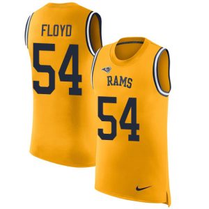 Superb Rams #54 Leonard Floyd Gold Men's Stitched NFL Limited Rush Tank Top Jersey