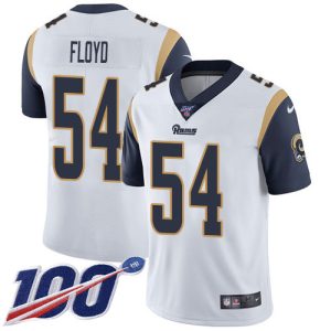 Superior Rams #54 Leonard Floyd White Men's Stitched NFL 100th Season Vapor Untouchable Limited Jersey