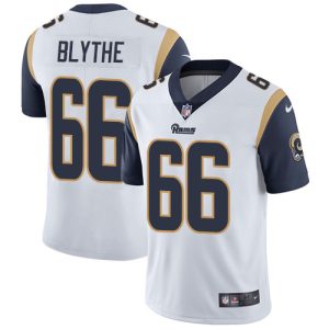 Premium Rams #66 Austin Blythe White Men's Stitched NFL Vapor Untouchable Limited Jersey