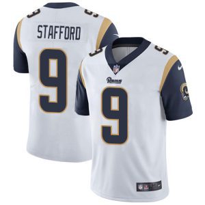 Exquisite Los Angeles Rams #9 Matthew Stafford White Men's Stitched NFL Vapor Untouchable Limited Jersey
