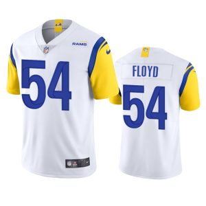 High quality Los Angeles Rams #54 Leonard Floyd Men's Alternate Vapor Limited NFL Jersey - White