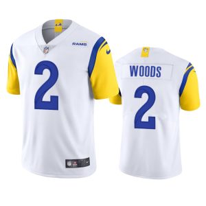Gorgeous Los Angeles Rams #2 Robert Woods Men's Alternate Vapor Limited NFL Jersey - White